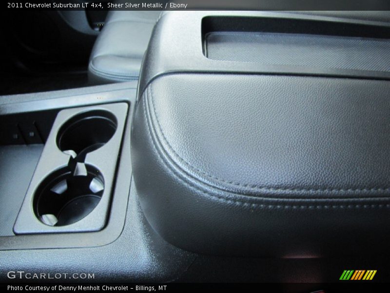 Sheer Silver Metallic / Ebony 2011 Chevrolet Suburban LT 4x4