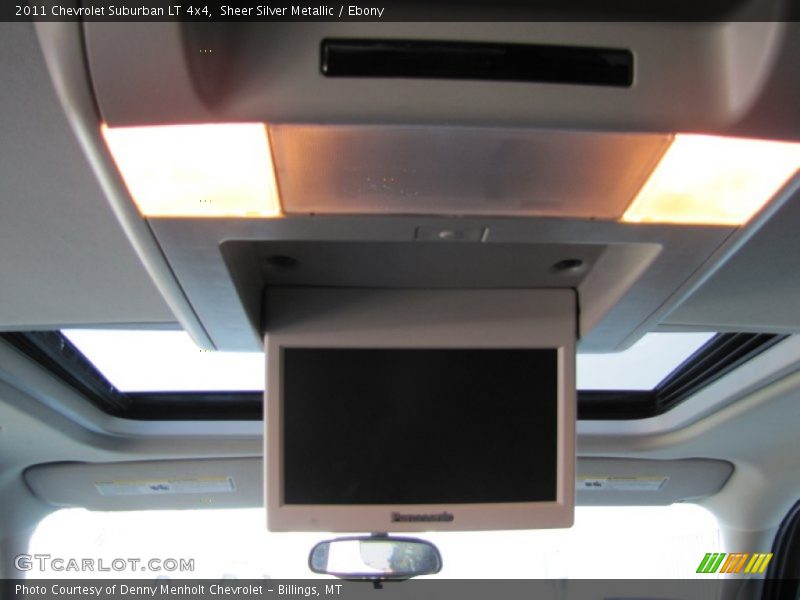 Sheer Silver Metallic / Ebony 2011 Chevrolet Suburban LT 4x4