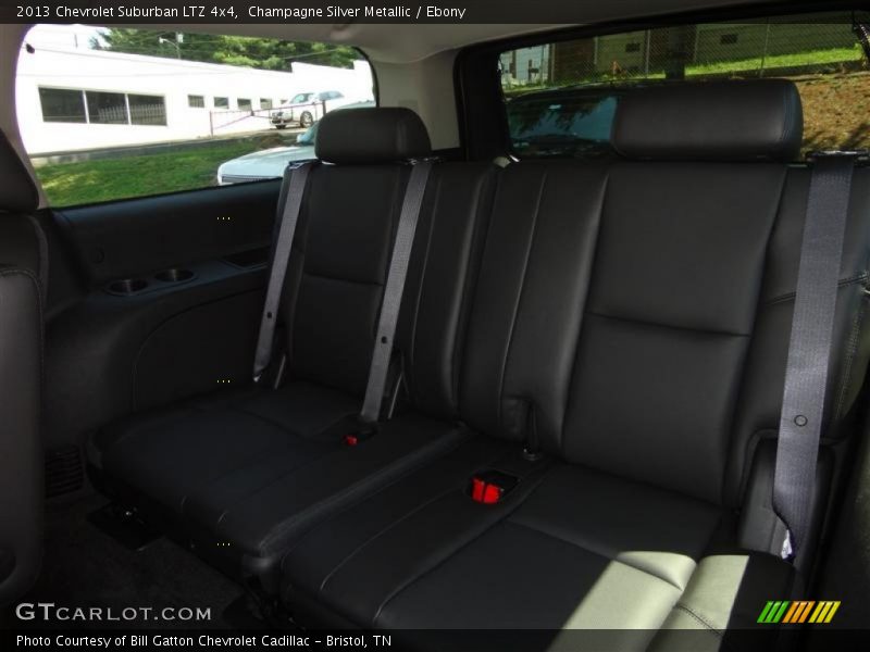 Champagne Silver Metallic / Ebony 2013 Chevrolet Suburban LTZ 4x4
