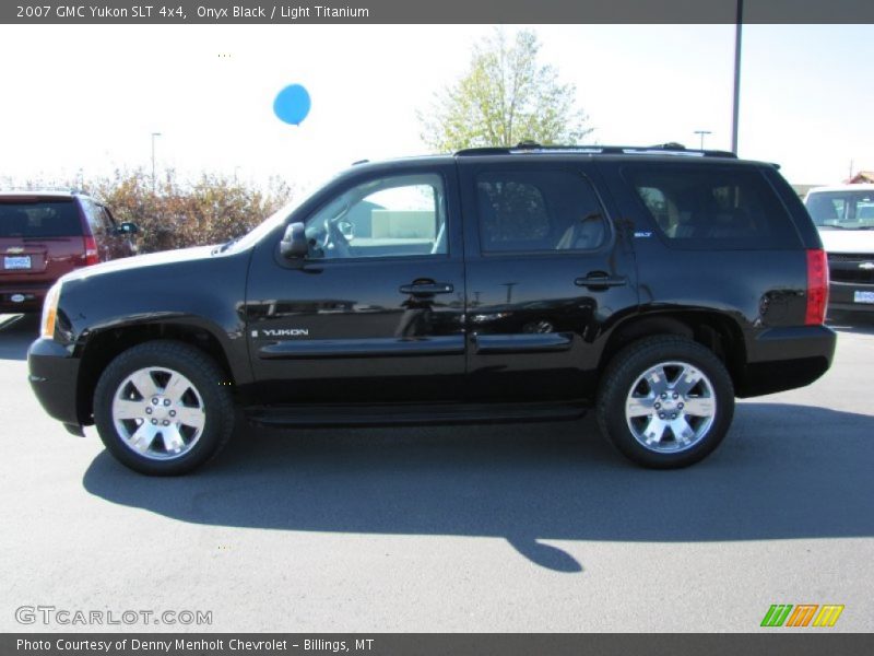 Onyx Black / Light Titanium 2007 GMC Yukon SLT 4x4