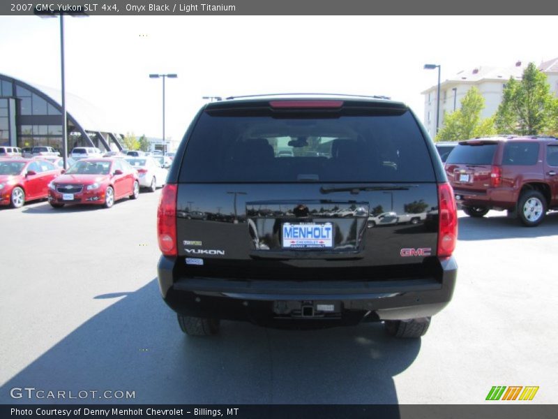 Onyx Black / Light Titanium 2007 GMC Yukon SLT 4x4
