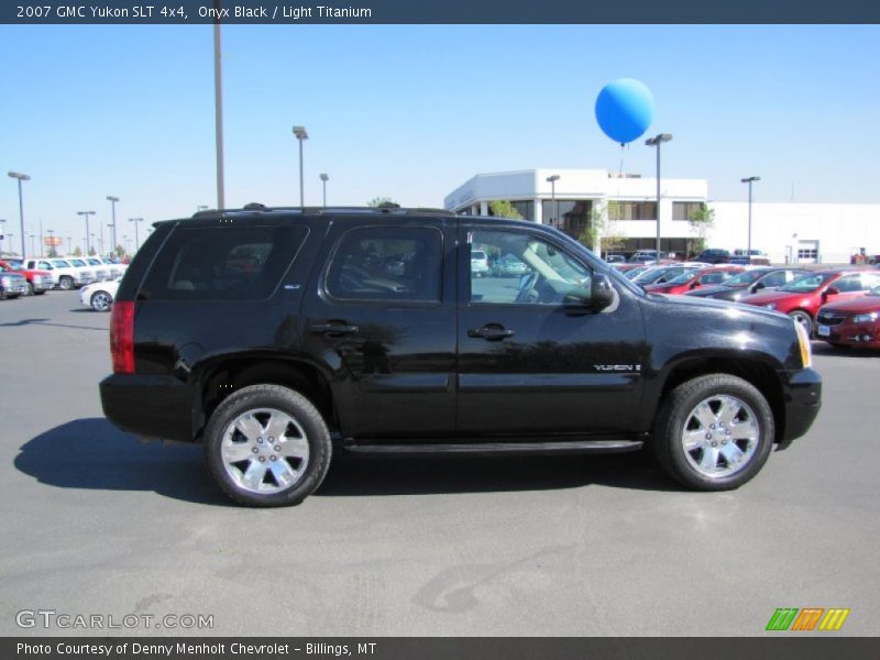 Onyx Black / Light Titanium 2007 GMC Yukon SLT 4x4