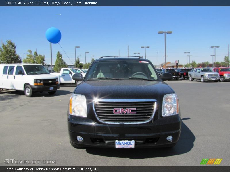 Onyx Black / Light Titanium 2007 GMC Yukon SLT 4x4