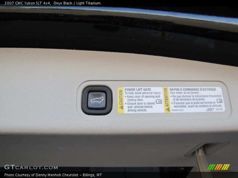 Onyx Black / Light Titanium 2007 GMC Yukon SLT 4x4