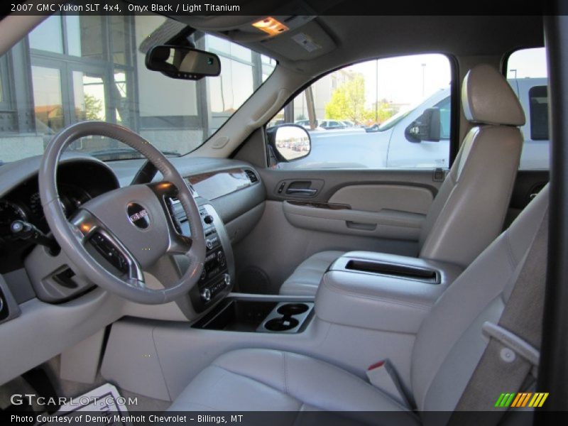 Onyx Black / Light Titanium 2007 GMC Yukon SLT 4x4