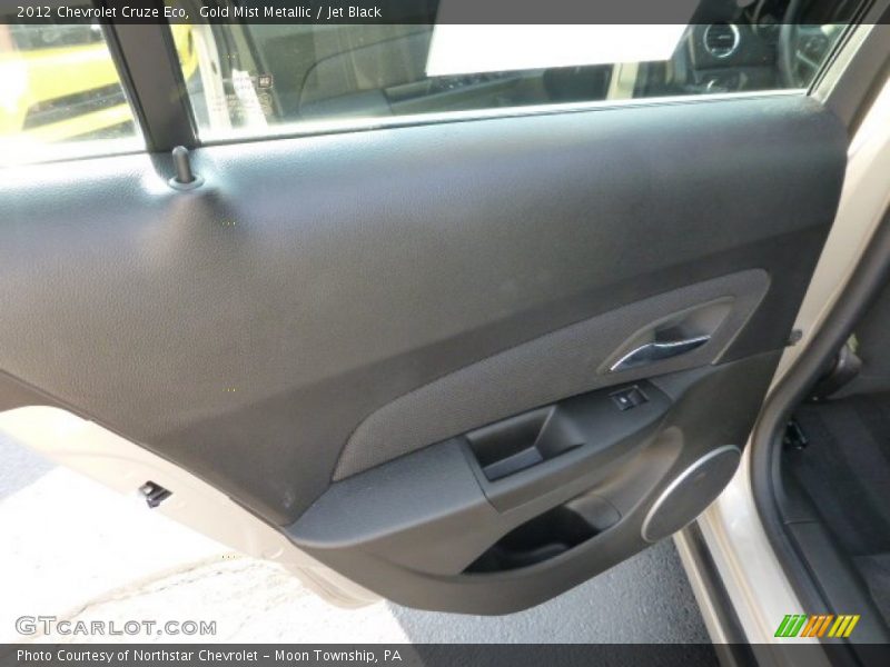 Gold Mist Metallic / Jet Black 2012 Chevrolet Cruze Eco