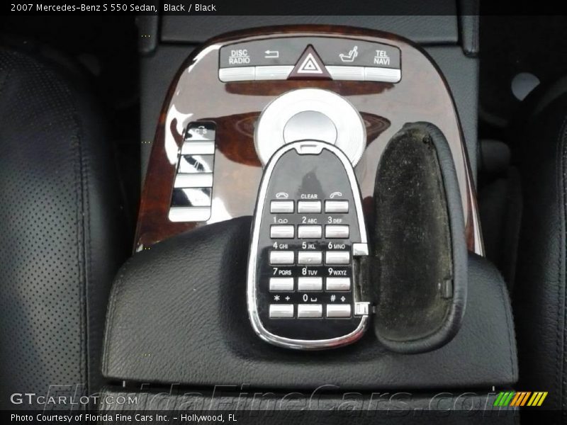 Black / Black 2007 Mercedes-Benz S 550 Sedan