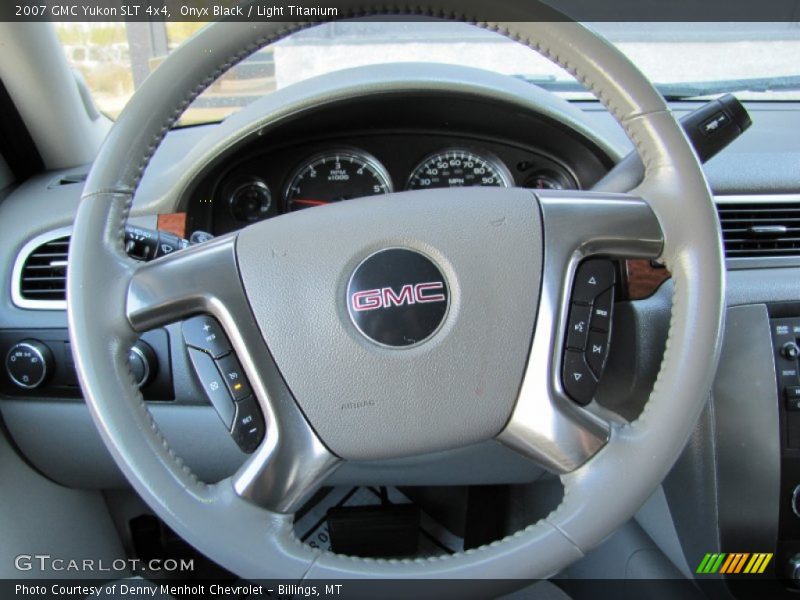 Onyx Black / Light Titanium 2007 GMC Yukon SLT 4x4