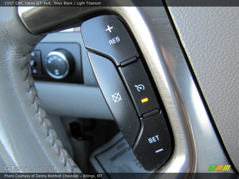 Onyx Black / Light Titanium 2007 GMC Yukon SLT 4x4