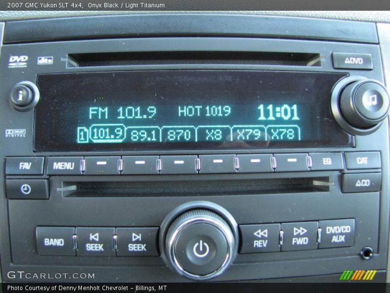 Onyx Black / Light Titanium 2007 GMC Yukon SLT 4x4