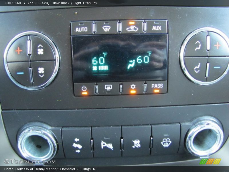 Onyx Black / Light Titanium 2007 GMC Yukon SLT 4x4