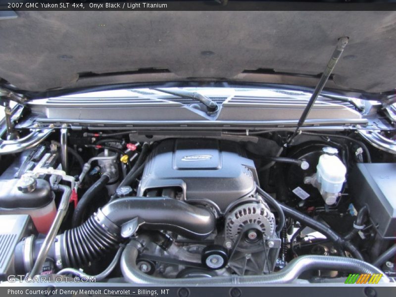 Onyx Black / Light Titanium 2007 GMC Yukon SLT 4x4