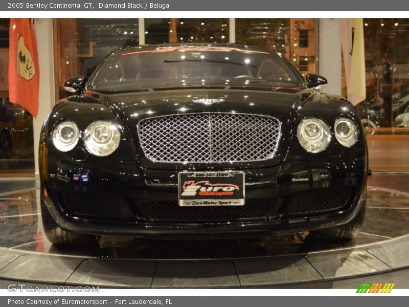 Diamond Black / Beluga 2005 Bentley Continental GT