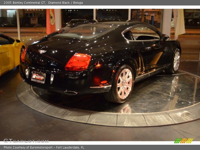 Diamond Black / Beluga 2005 Bentley Continental GT