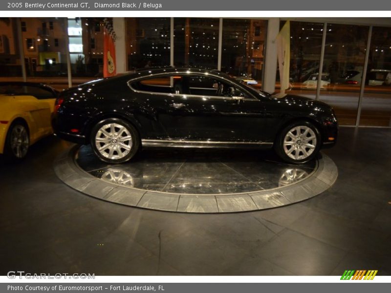 Diamond Black / Beluga 2005 Bentley Continental GT