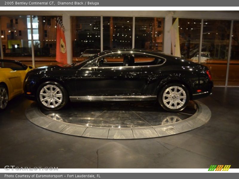 Diamond Black / Beluga 2005 Bentley Continental GT