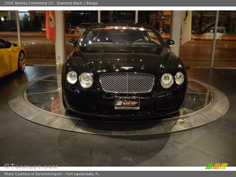 Diamond Black / Beluga 2005 Bentley Continental GT