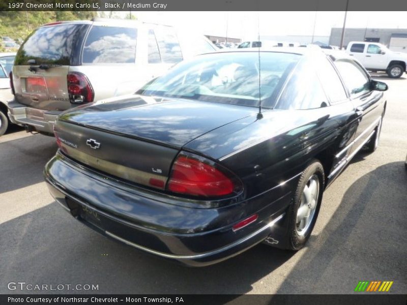 Black / Medium Gray 1997 Chevrolet Monte Carlo LS