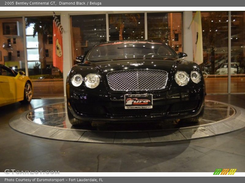 Diamond Black / Beluga 2005 Bentley Continental GT