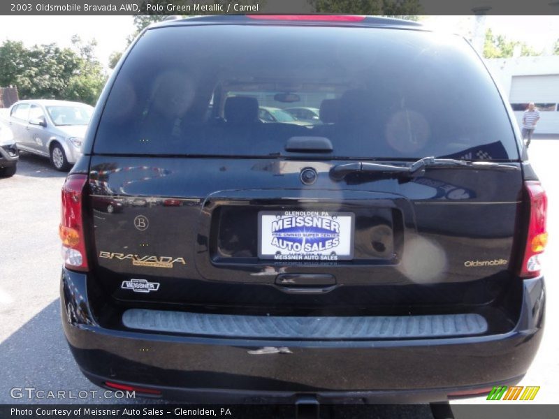 Polo Green Metallic / Camel 2003 Oldsmobile Bravada AWD