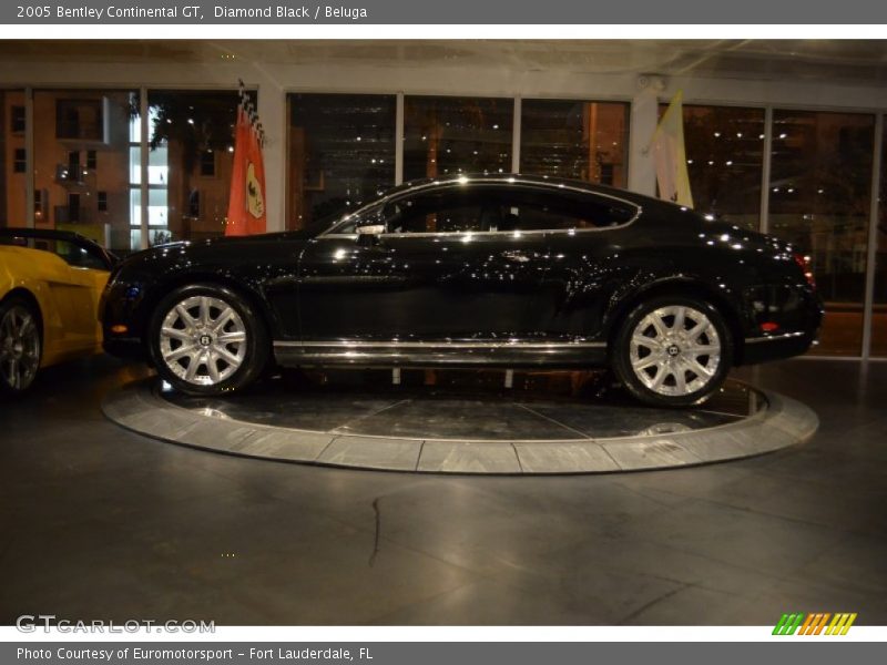 Diamond Black / Beluga 2005 Bentley Continental GT