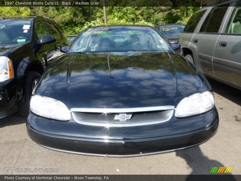 Black / Medium Gray 1997 Chevrolet Monte Carlo LS