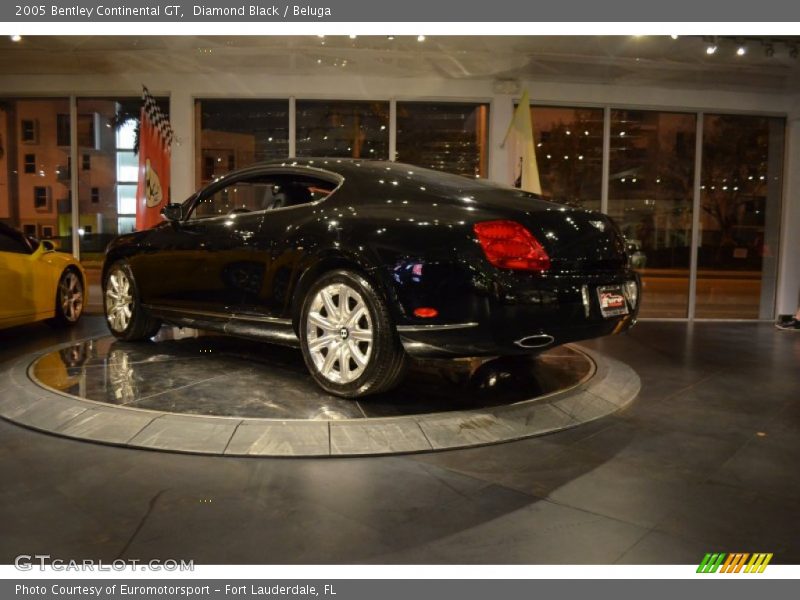 Diamond Black / Beluga 2005 Bentley Continental GT