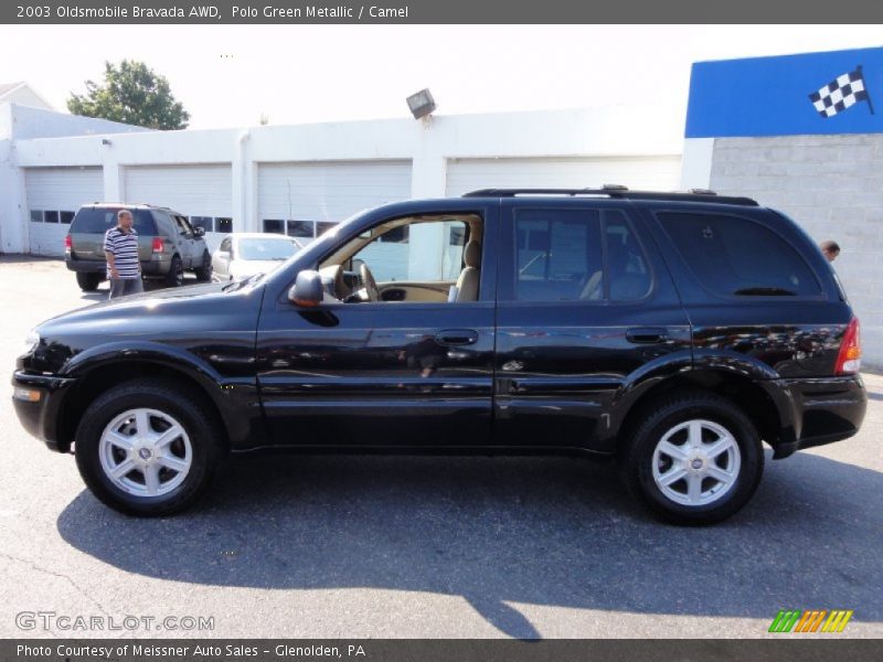 Polo Green Metallic / Camel 2003 Oldsmobile Bravada AWD