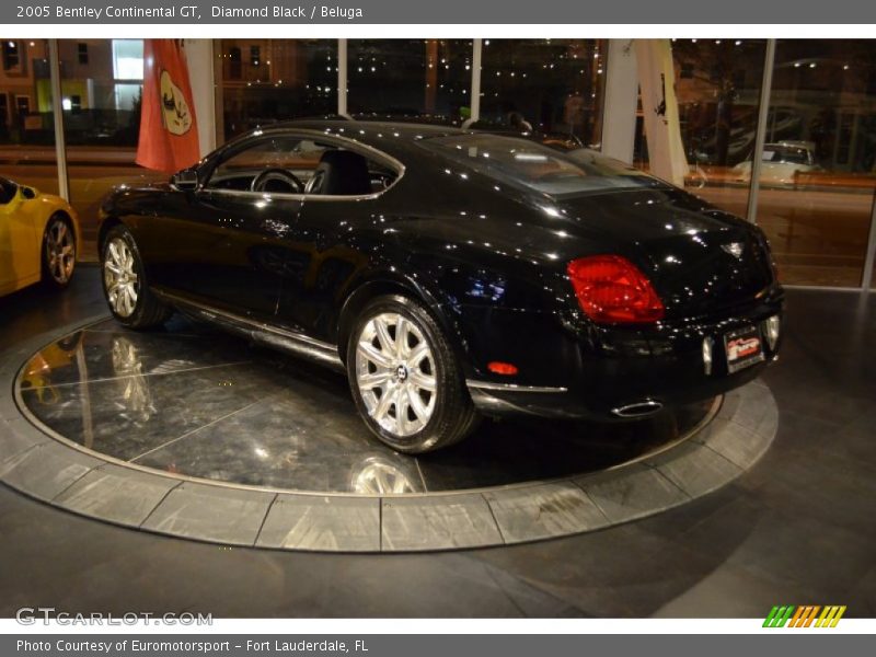 Diamond Black / Beluga 2005 Bentley Continental GT