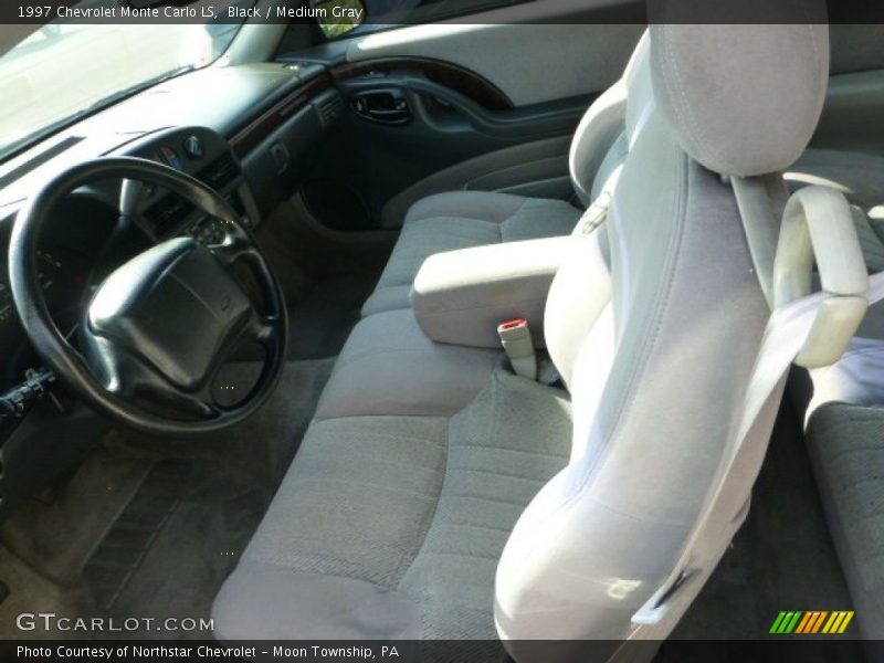 Black / Medium Gray 1997 Chevrolet Monte Carlo LS