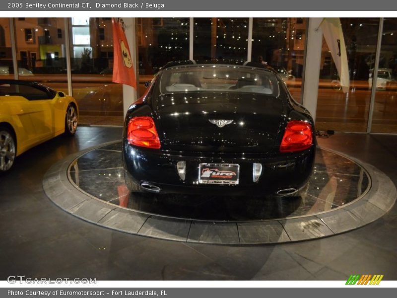 Diamond Black / Beluga 2005 Bentley Continental GT