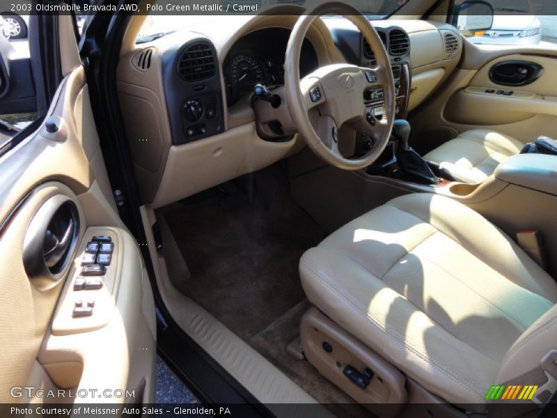 Polo Green Metallic / Camel 2003 Oldsmobile Bravada AWD