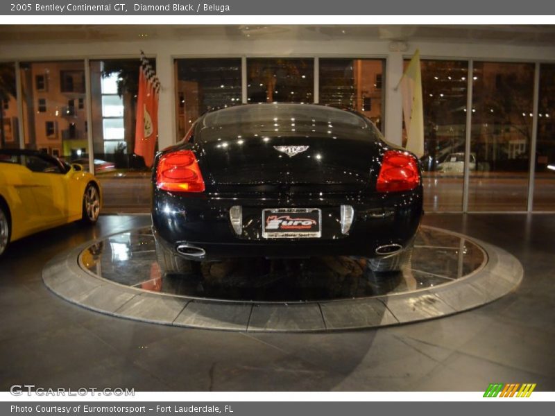 Diamond Black / Beluga 2005 Bentley Continental GT