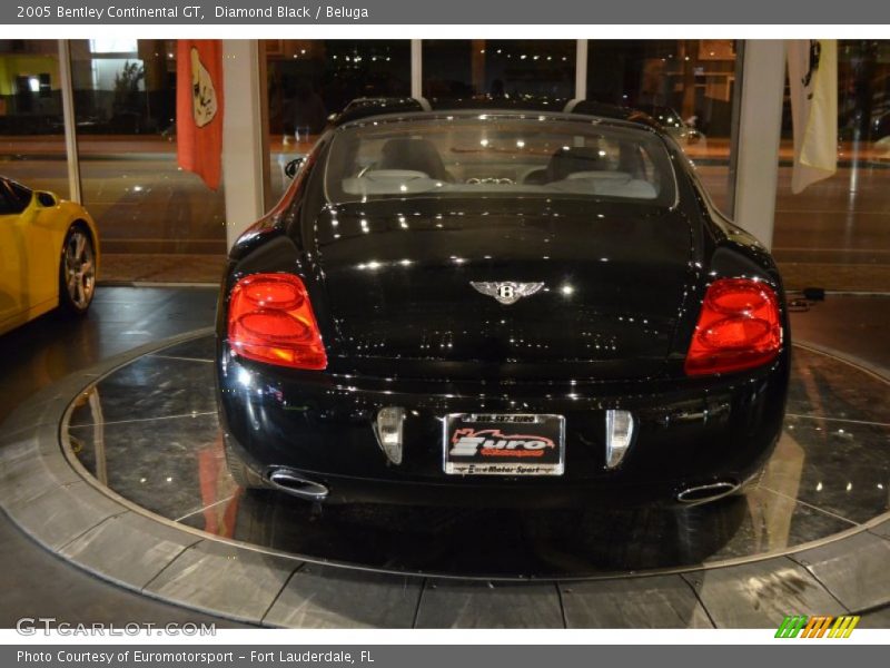 Diamond Black / Beluga 2005 Bentley Continental GT