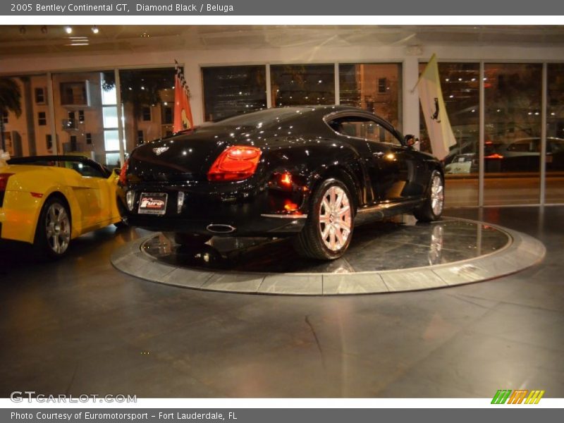 Diamond Black / Beluga 2005 Bentley Continental GT