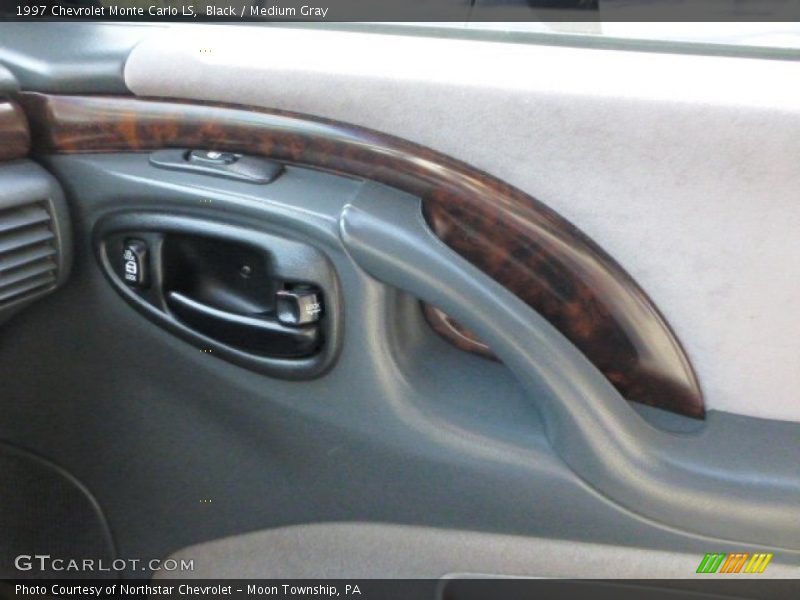 Black / Medium Gray 1997 Chevrolet Monte Carlo LS