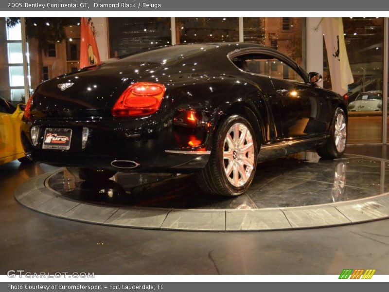 Diamond Black / Beluga 2005 Bentley Continental GT
