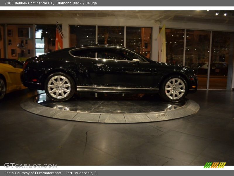 Diamond Black / Beluga 2005 Bentley Continental GT