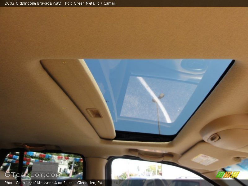 Polo Green Metallic / Camel 2003 Oldsmobile Bravada AWD