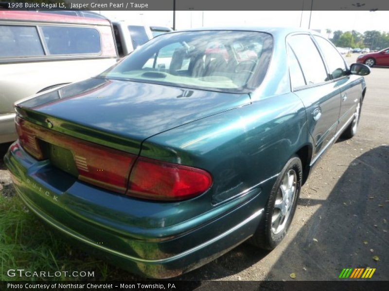 Jasper Green Pearl / Taupe 1998 Buick Regal LS