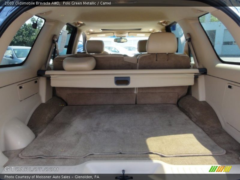 Polo Green Metallic / Camel 2003 Oldsmobile Bravada AWD