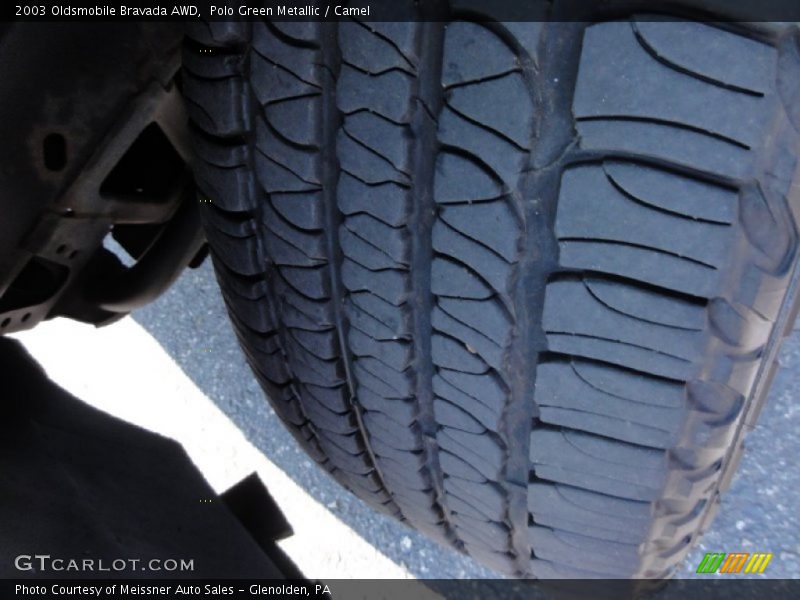 Polo Green Metallic / Camel 2003 Oldsmobile Bravada AWD