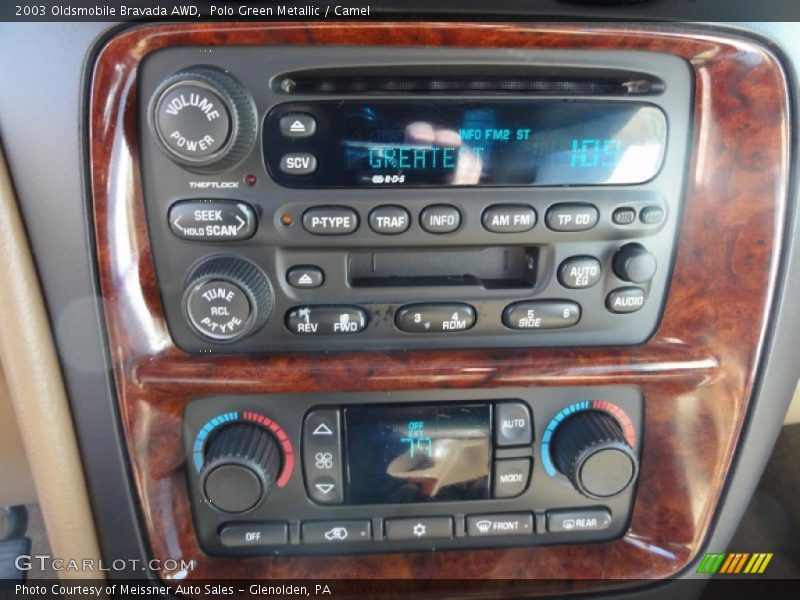 Polo Green Metallic / Camel 2003 Oldsmobile Bravada AWD
