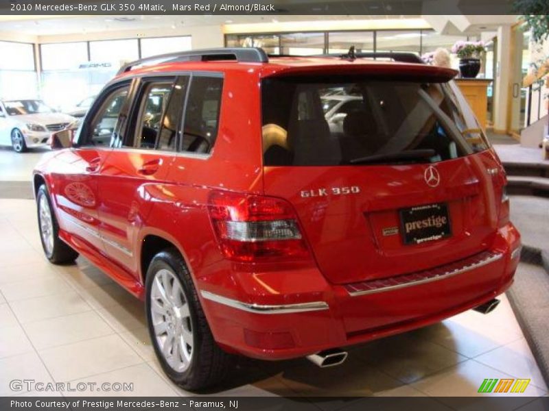 Mars Red / Almond/Black 2010 Mercedes-Benz GLK 350 4Matic