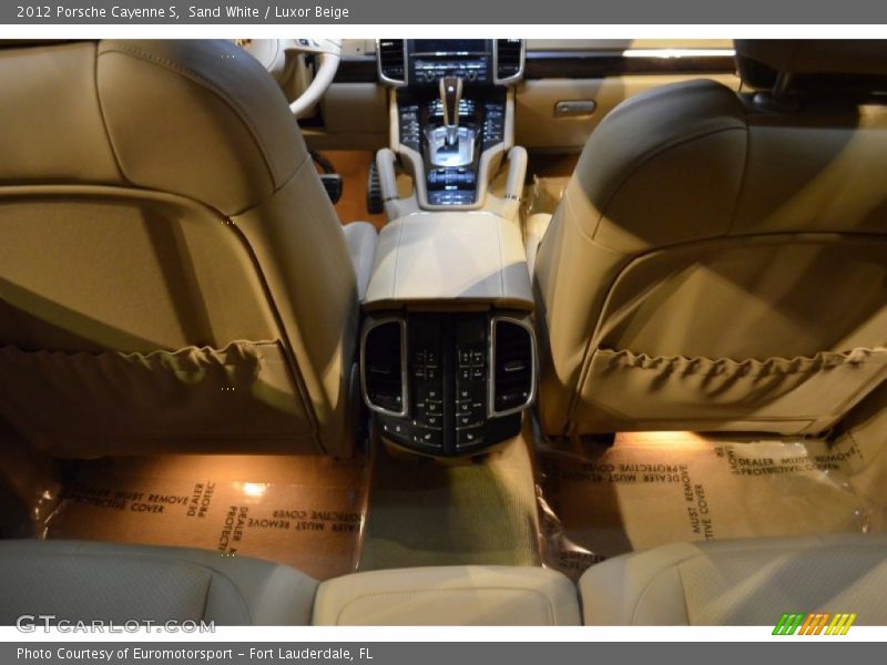 Sand White / Luxor Beige 2012 Porsche Cayenne S