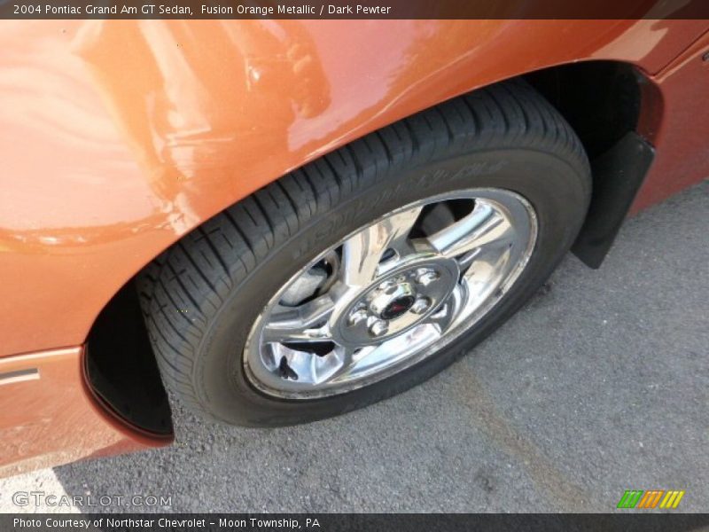 Fusion Orange Metallic / Dark Pewter 2004 Pontiac Grand Am GT Sedan