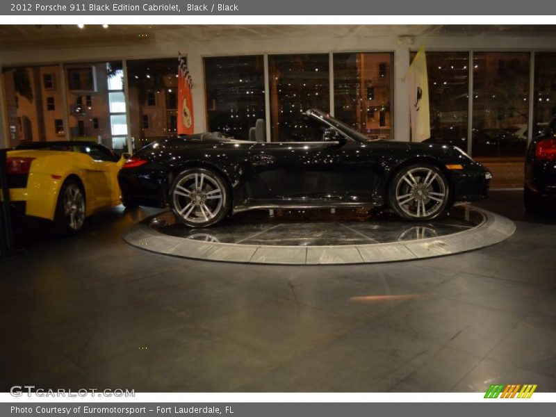Black / Black 2012 Porsche 911 Black Edition Cabriolet