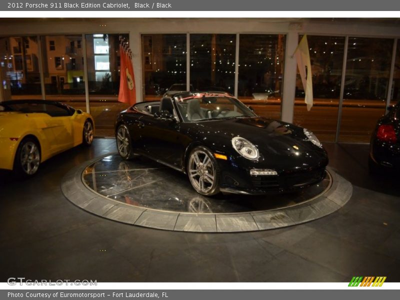 Black / Black 2012 Porsche 911 Black Edition Cabriolet