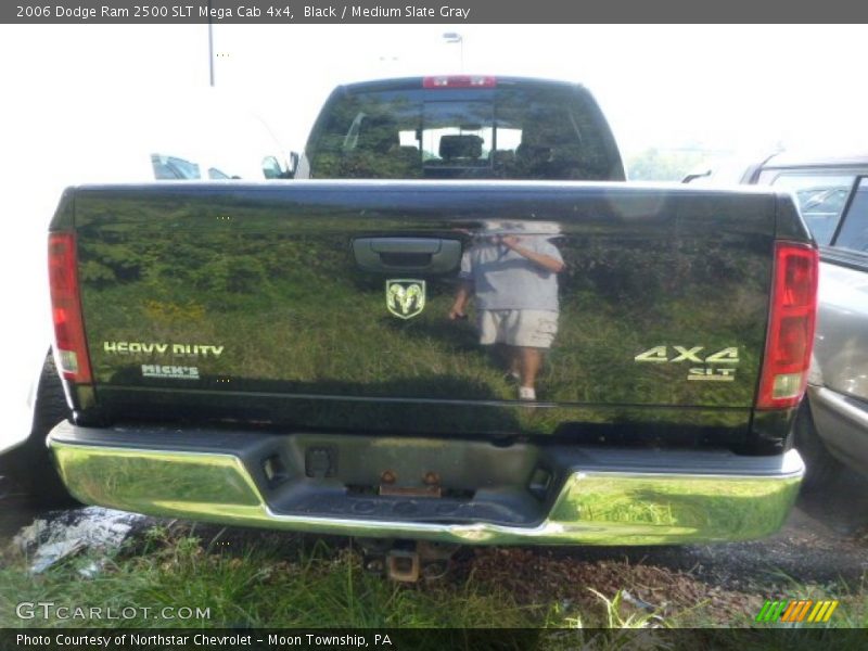 Black / Medium Slate Gray 2006 Dodge Ram 2500 SLT Mega Cab 4x4