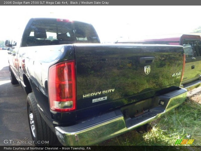 Black / Medium Slate Gray 2006 Dodge Ram 2500 SLT Mega Cab 4x4